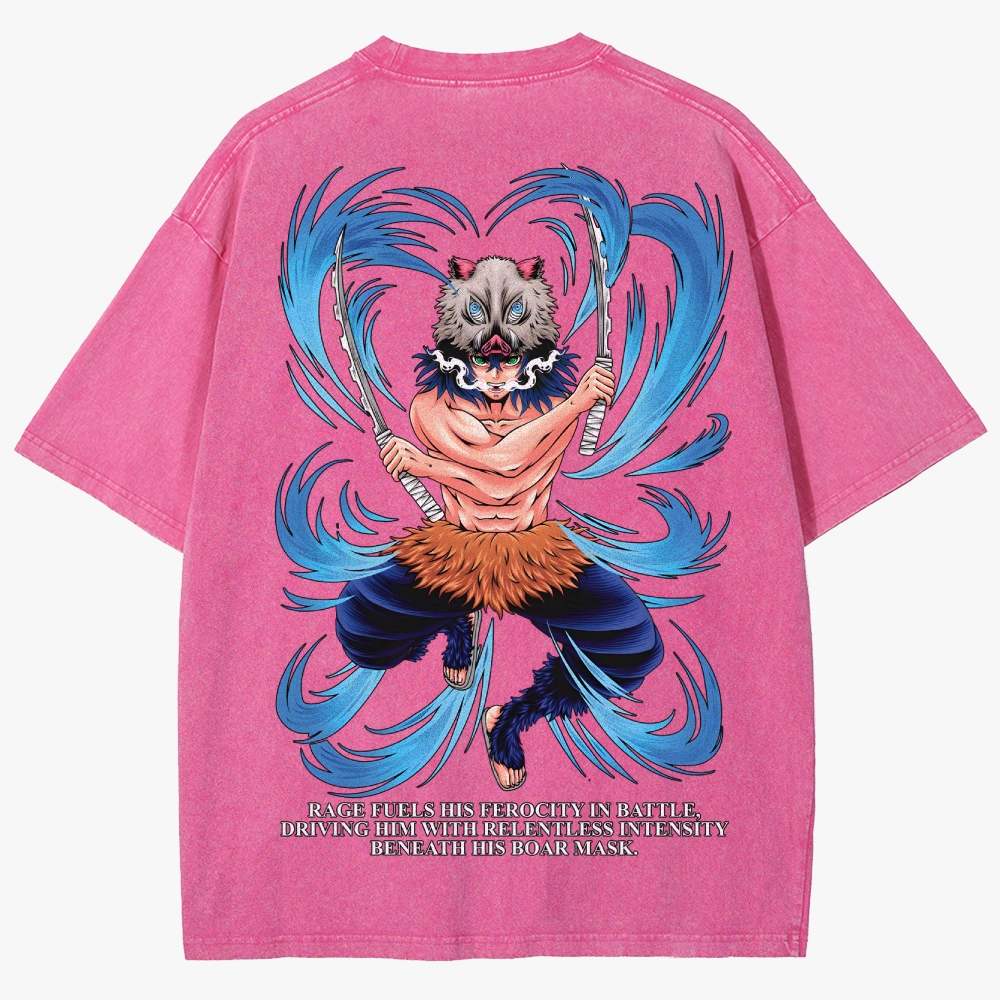 Demon slayer Unisex Fit Washed T-Shirt
