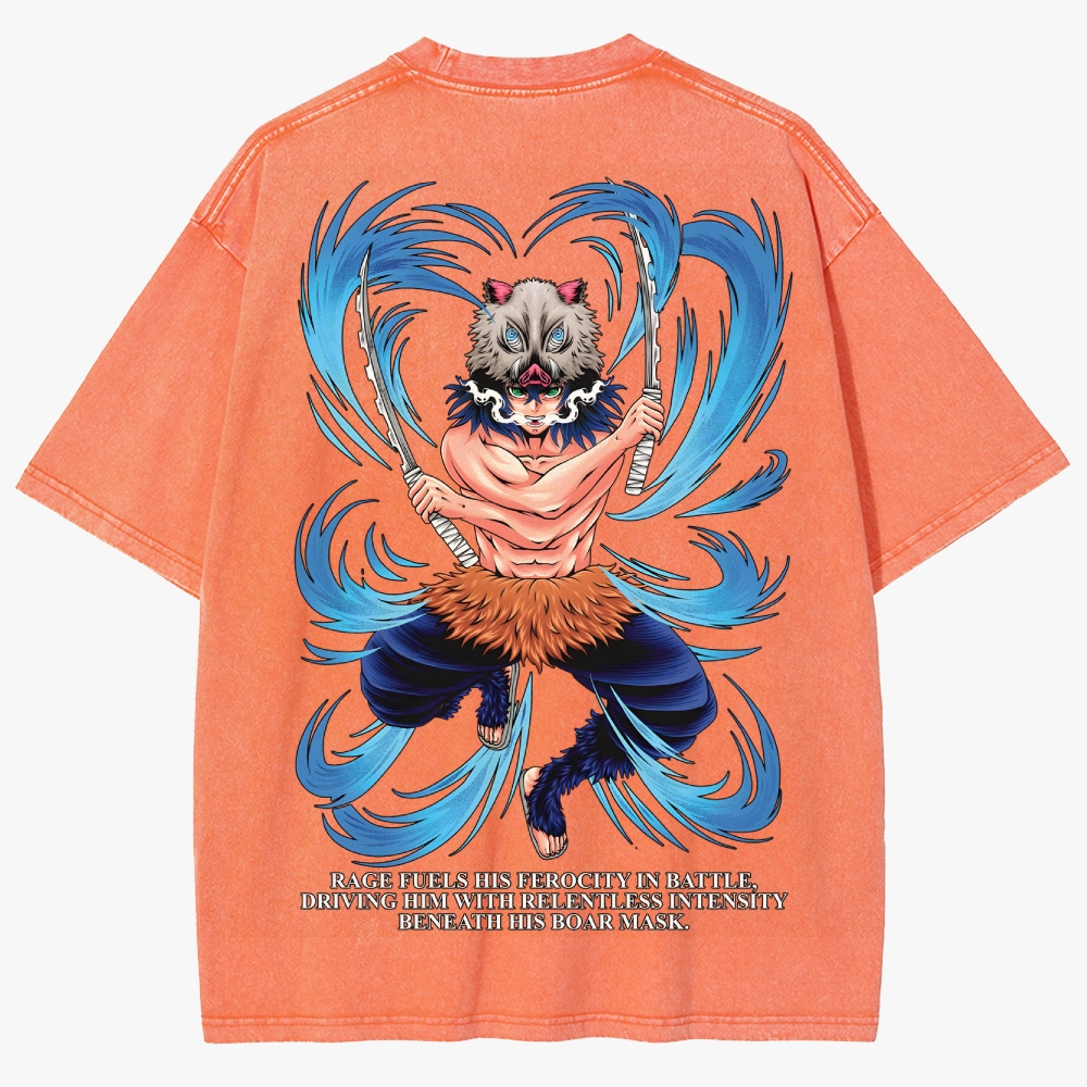 Demon slayer Unisex Fit Washed T-Shirt