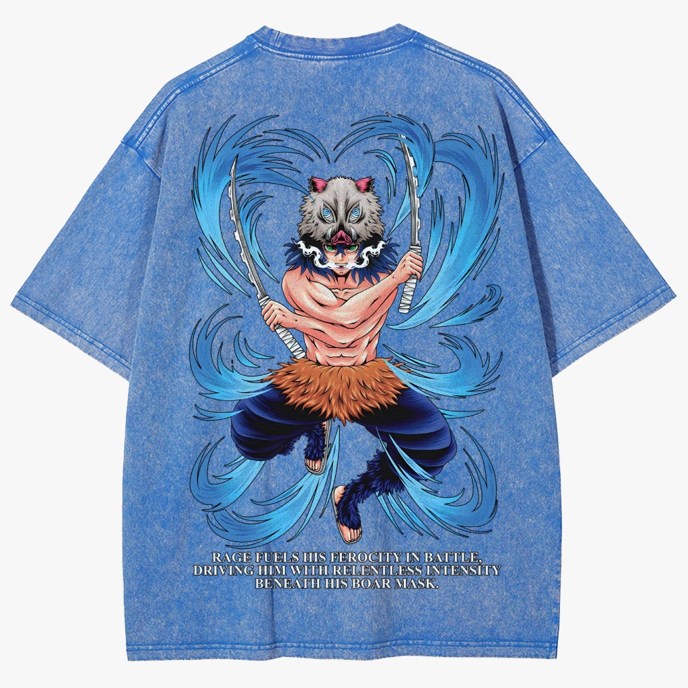 Demon slayer Unisex Fit Washed T-Shirt