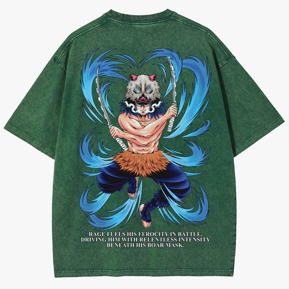 Demon slayer Unisex Fit Washed T-Shirt