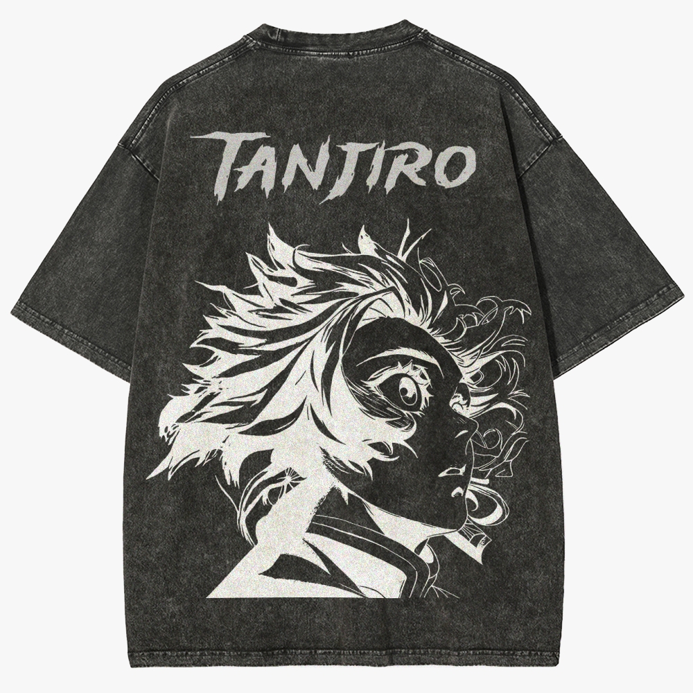 Demon slayer Unisex Fit Washed T-Shirt