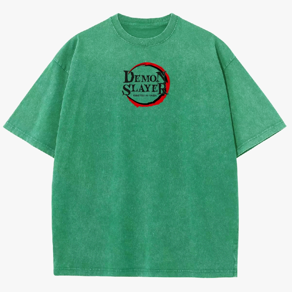 Demon slayer Unisex Fit Washed T-Shirt
