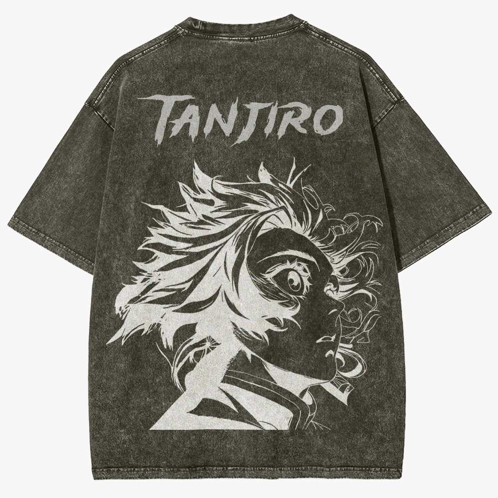 Demon slayer Unisex Fit Washed T-Shirt