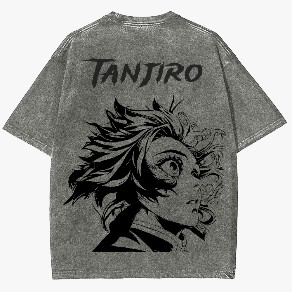 Demon slayer Unisex Fit Washed T-Shirt