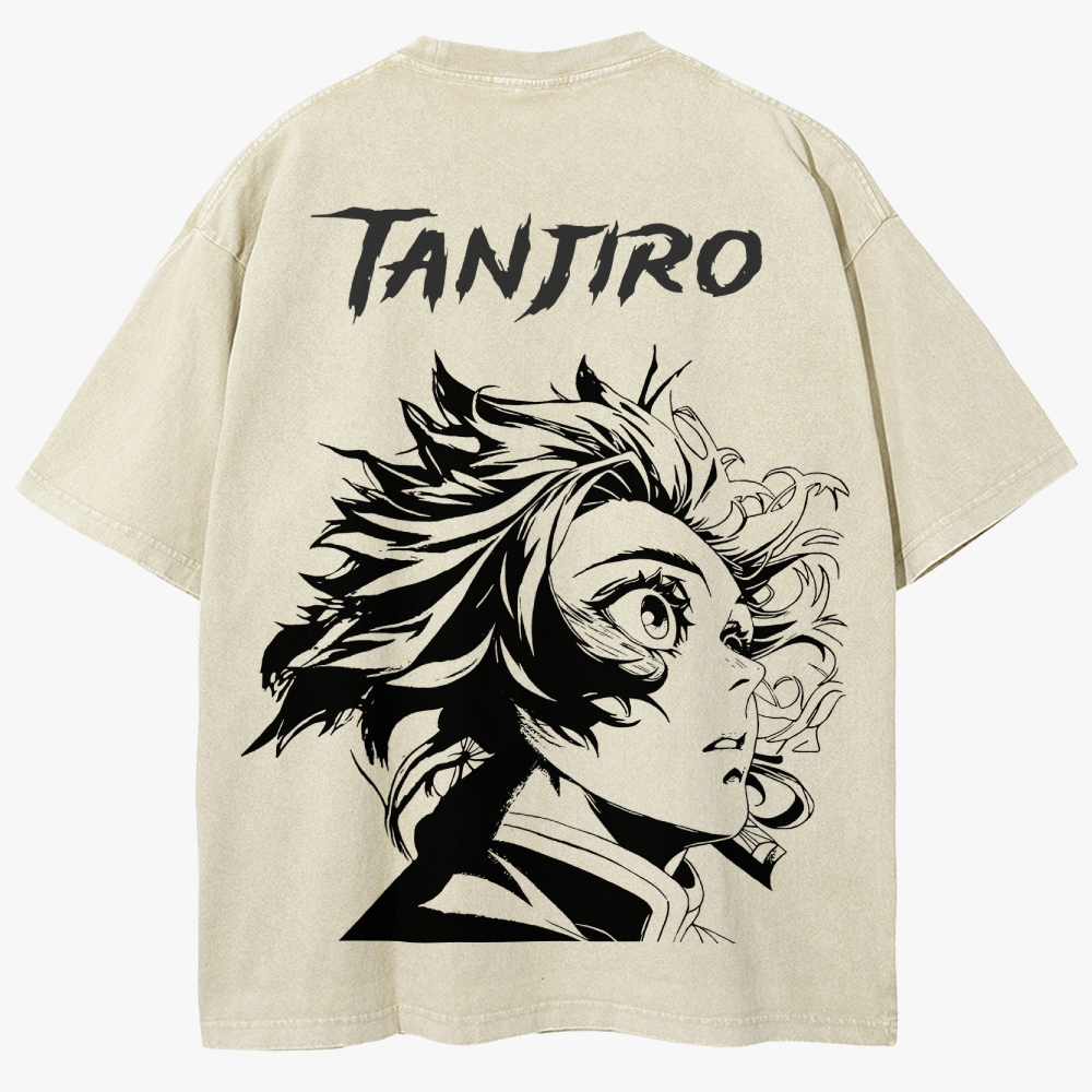 Demon slayer Unisex Fit Washed T-Shirt