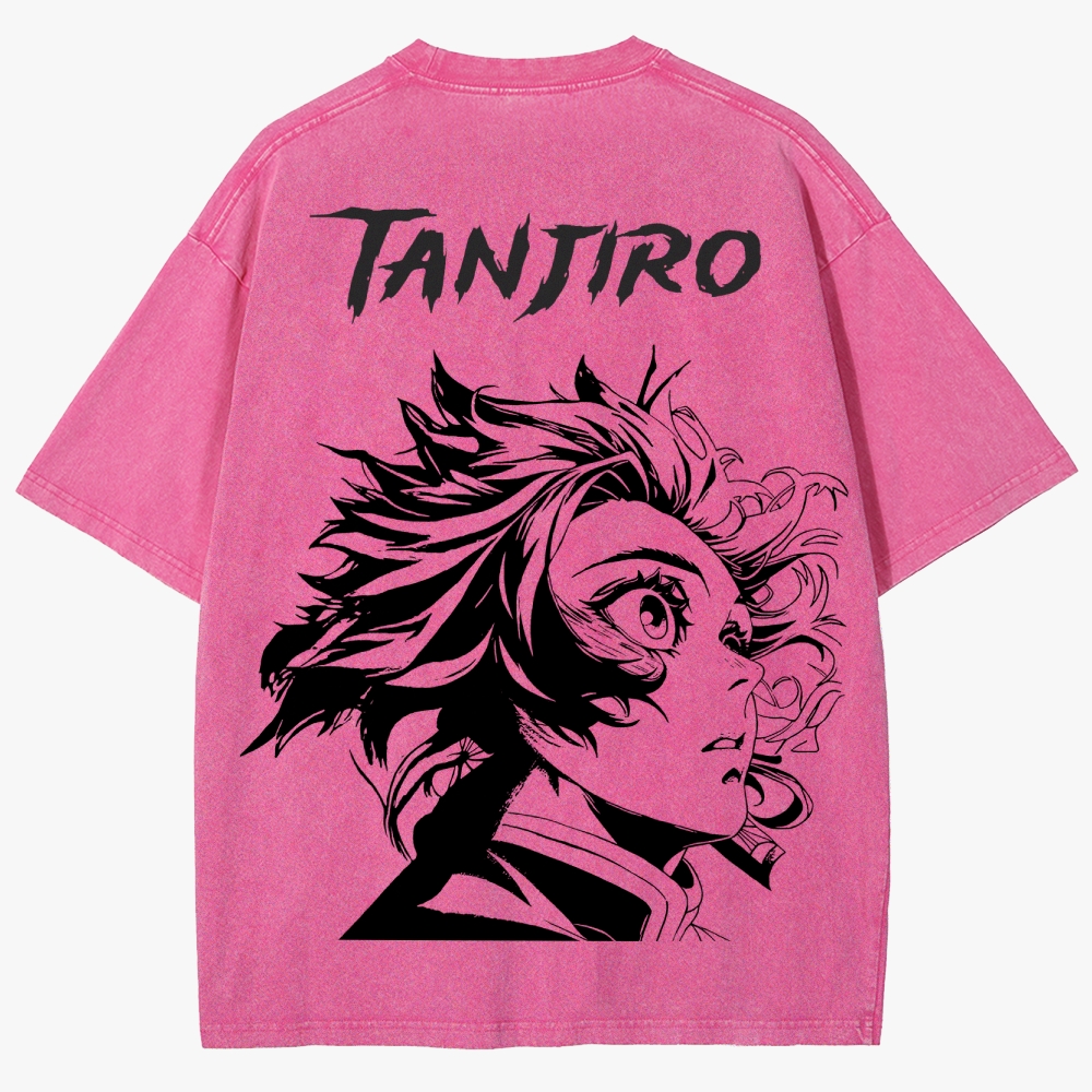 Demon slayer Unisex Fit Washed T-Shirt