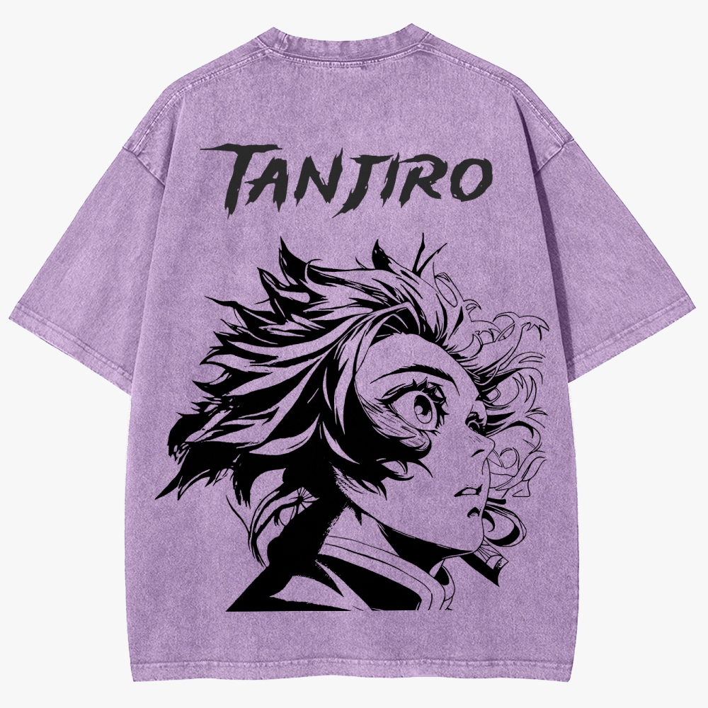 Demon slayer Unisex Fit Washed T-Shirt