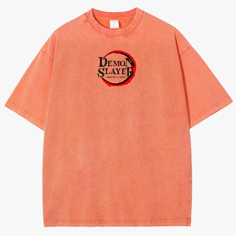 Demon slayer Unisex Fit Washed T-Shirt