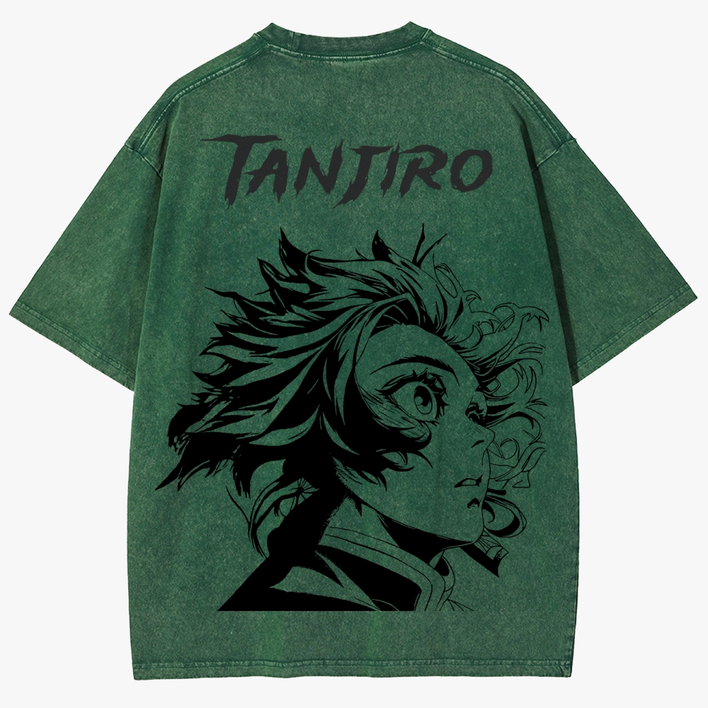 Demon slayer Unisex Fit Washed T-Shirt