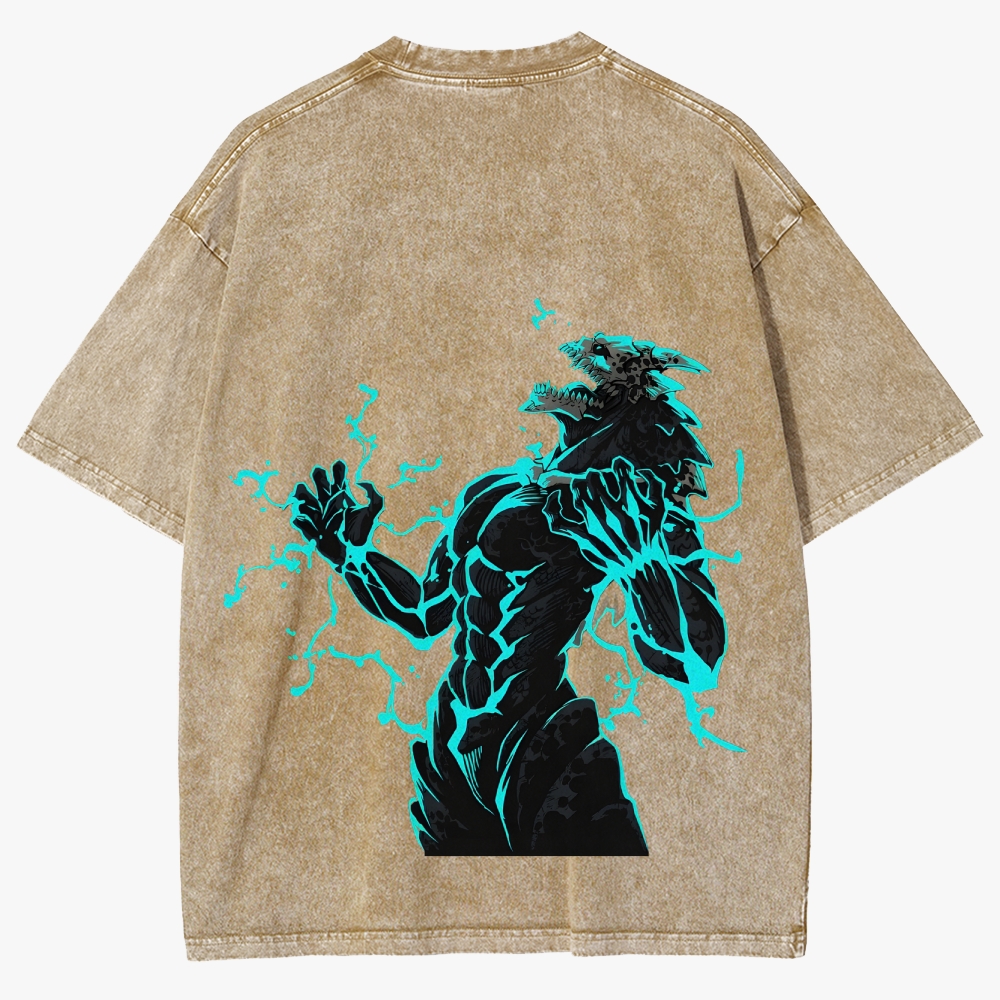 KaiJu no.8 Anime Unisex Fit Washed T-Shirt