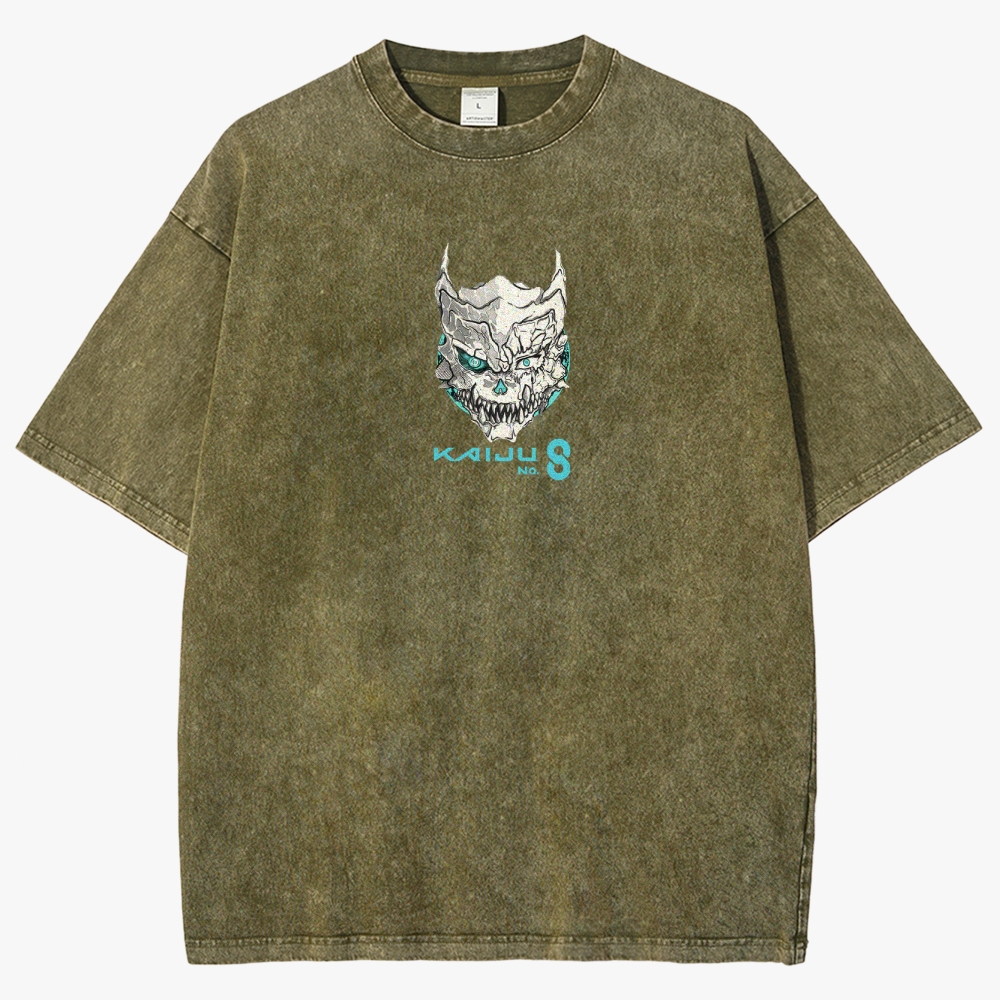 KaiJu no.8 Anime Unisex Fit Washed T-Shirt