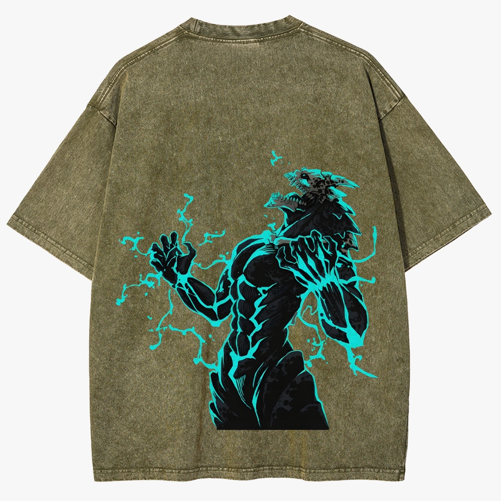 KaiJu no.8 Anime Unisex Fit Washed T-Shirt
