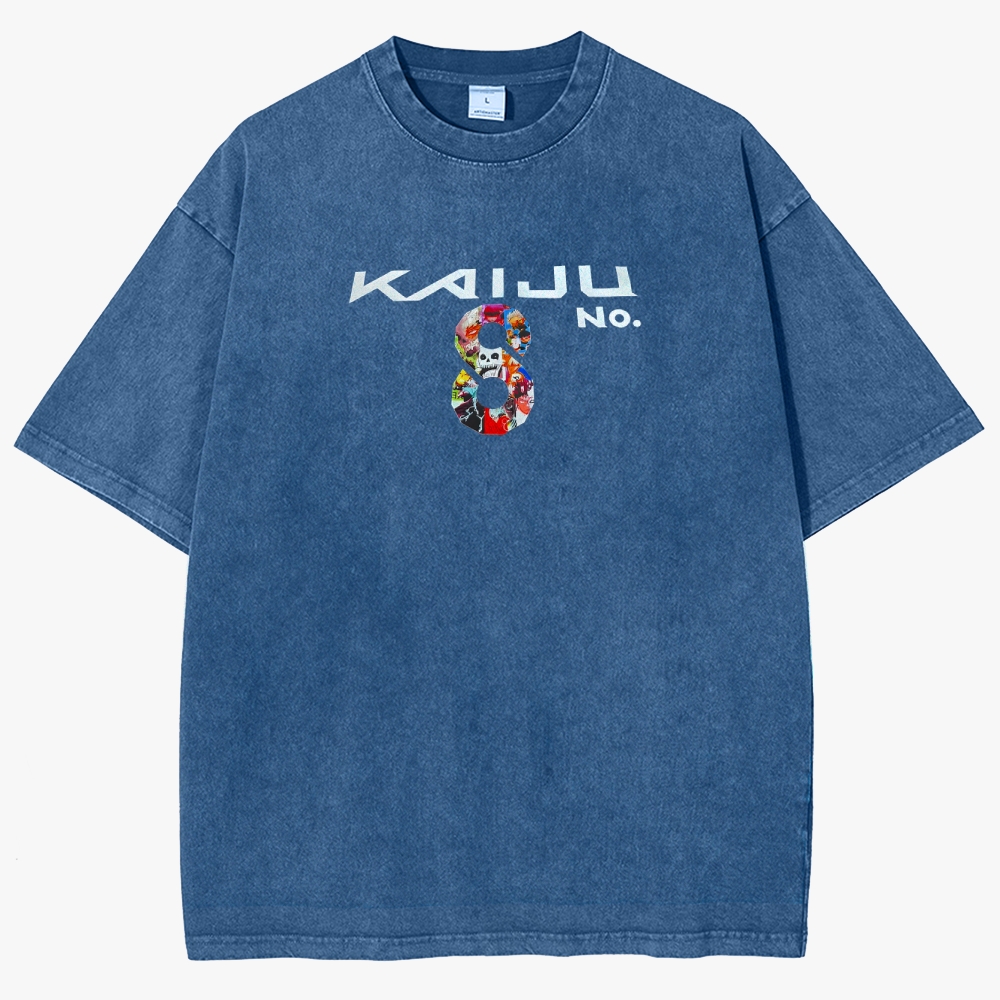 KaiJu no.8 Anime Unisex Fit Washed T-Shirt