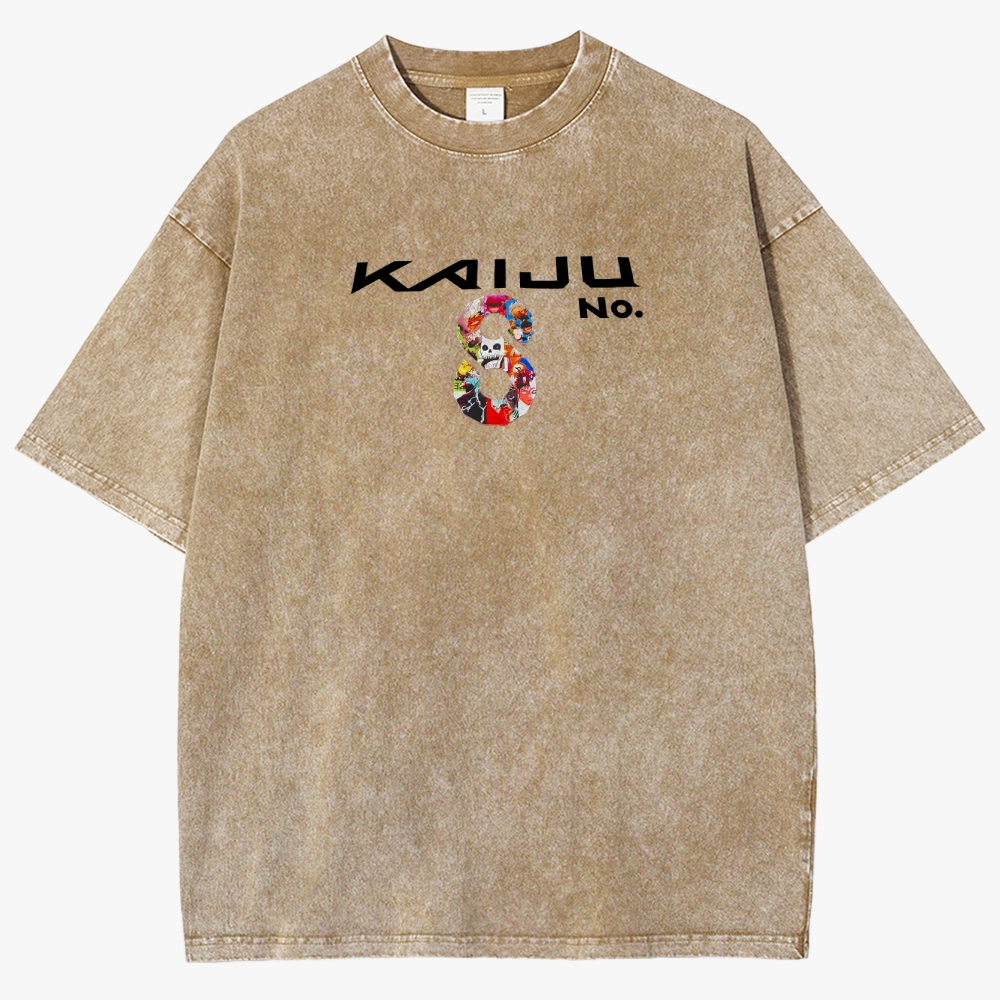 KaiJu no.8 Anime Unisex Fit Washed T-Shirt