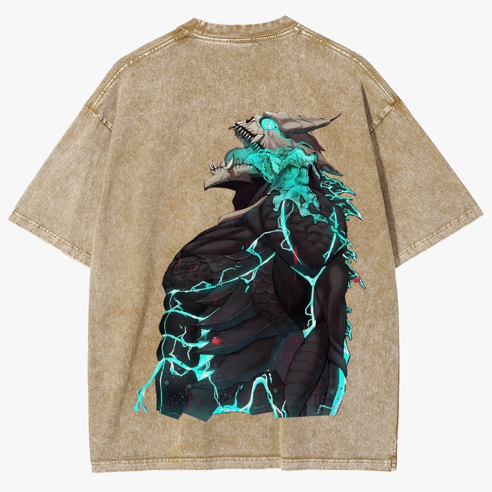 KaiJu no.8 Anime Unisex Fit Washed T-Shirt