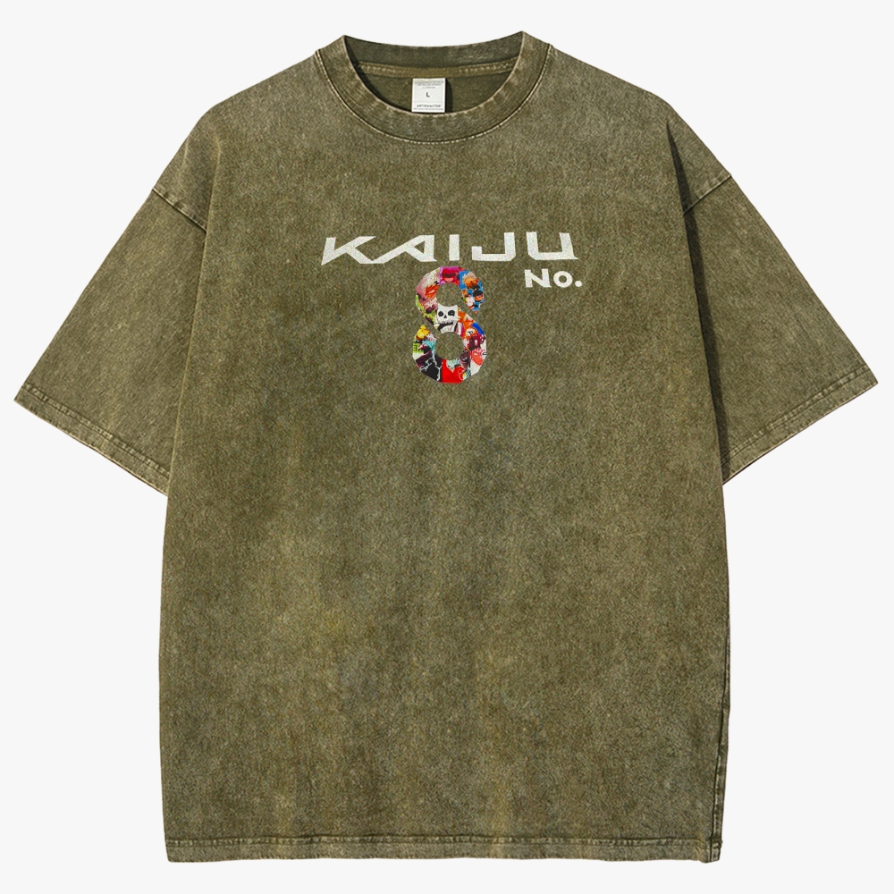 KaiJu no.8 Anime Unisex Fit Washed T-Shirt