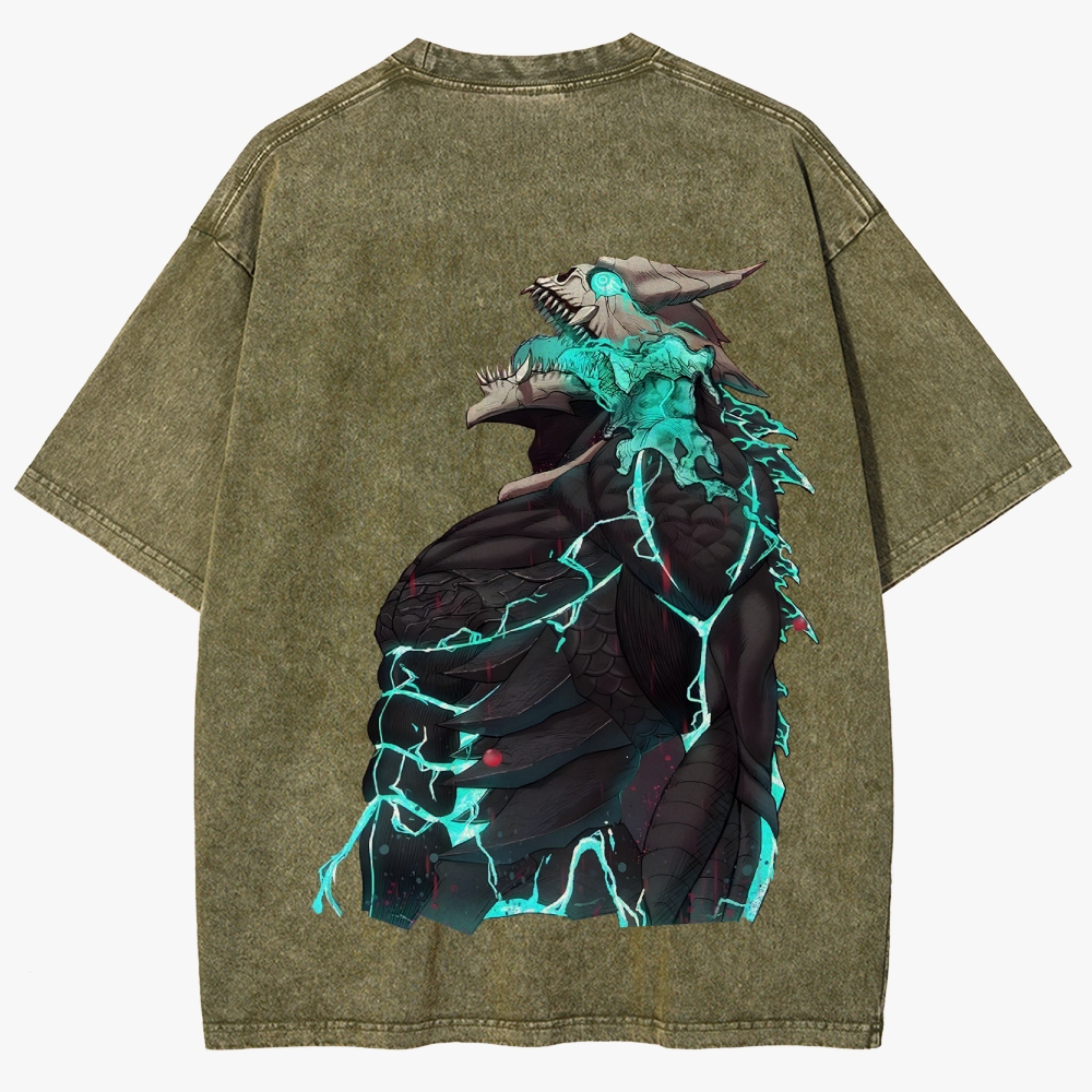 KaiJu no.8 Anime Unisex Fit Washed T-Shirt