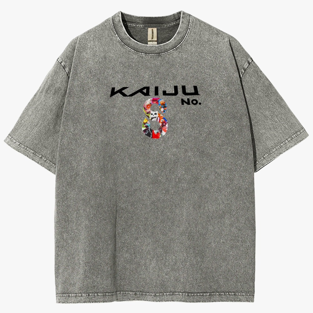 KaiJu no.8 Anime Unisex Fit Washed T-Shirt