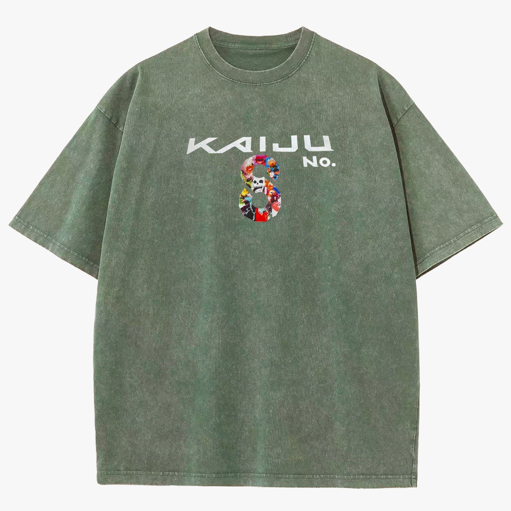 KaiJu no.8 Anime Unisex Fit Washed T-Shirt