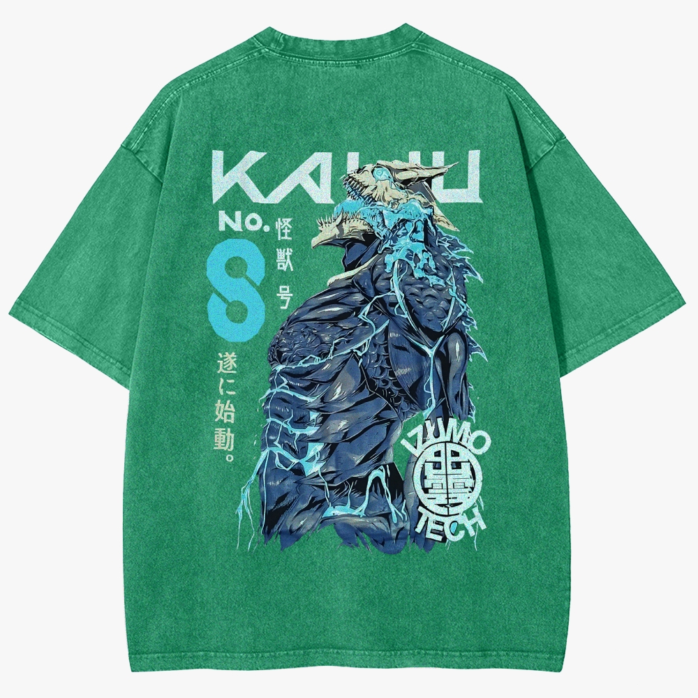 KaiJu no.8 Anime Unisex Fit Washed T-Shirt