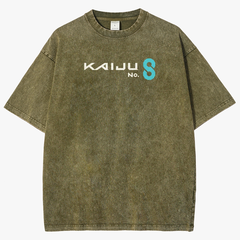 KaiJu no.8 Anime Unisex Fit Washed T-Shirt