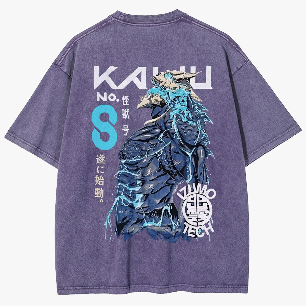 KaiJu no.8 Anime Unisex Fit Washed T-Shirt