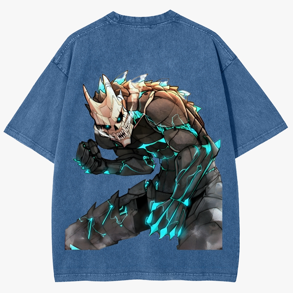 KaiJu no.8 Anime Unisex Fit Washed T-Shirt
