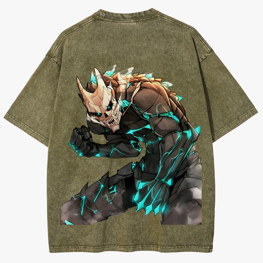 KaiJu no.8 Anime Unisex Fit Washed T-Shirt