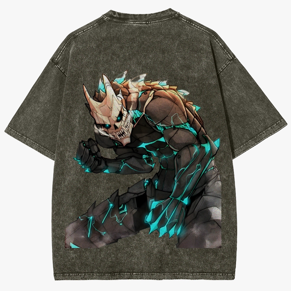 KaiJu no.8 Anime Unisex Fit Washed T-Shirt