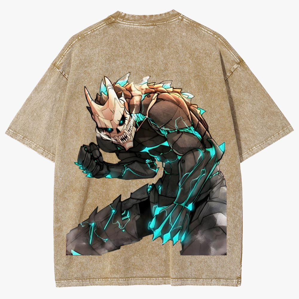 KaiJu no.8 Anime Unisex Fit Washed T-Shirt