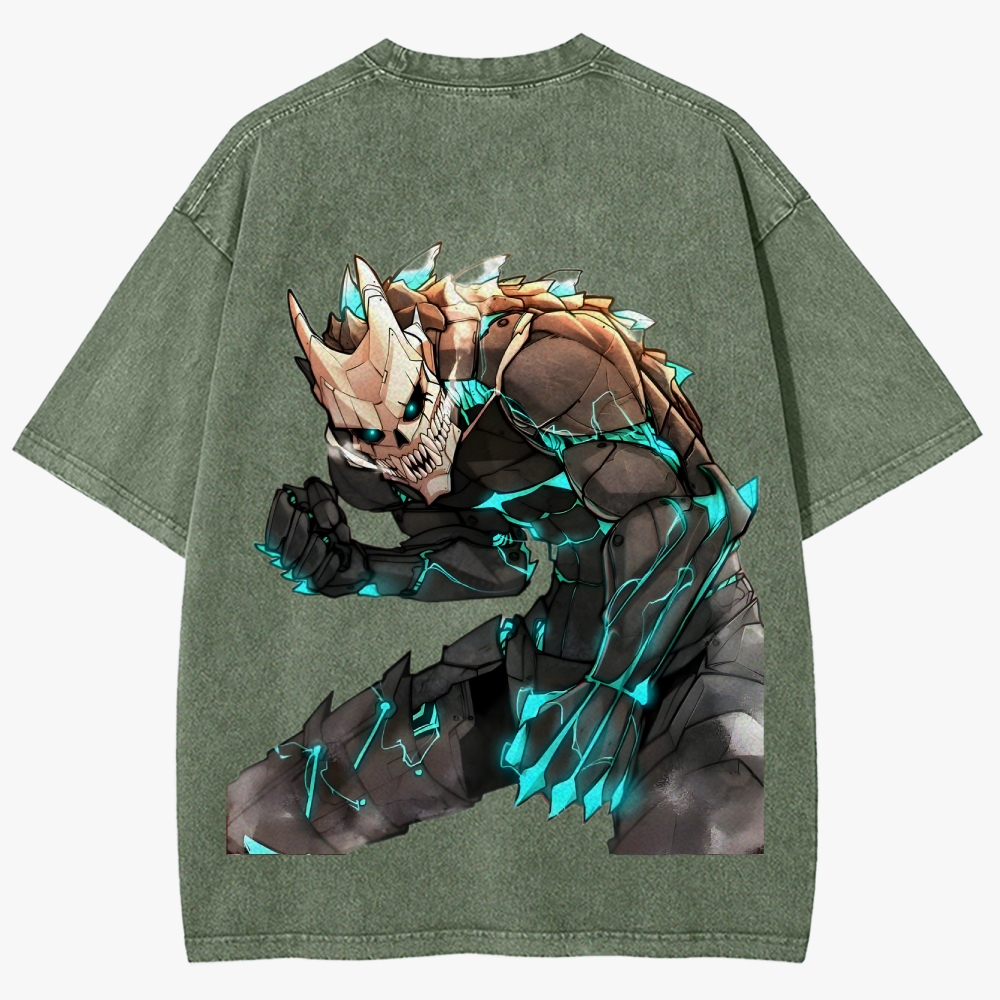 KaiJu no.8 Anime Unisex Fit Washed T-Shirt