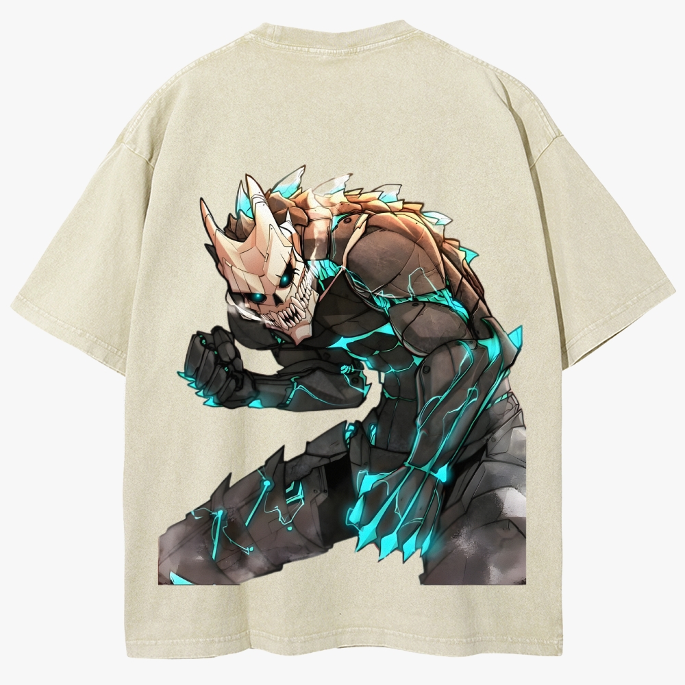 KaiJu no.8 Anime Unisex Fit Washed T-Shirt