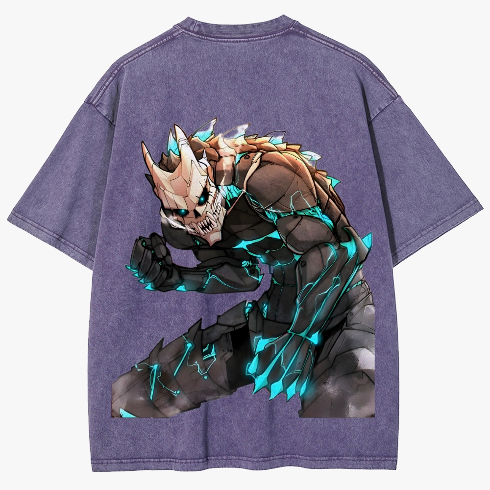 KaiJu no.8 Anime Unisex Fit Washed T-Shirt