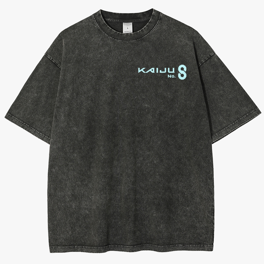 KaiJu no.8  Unisex Fit Washed T-Shirt