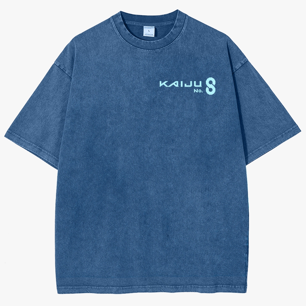 KaiJu no.8  Unisex Fit Washed T-Shirt