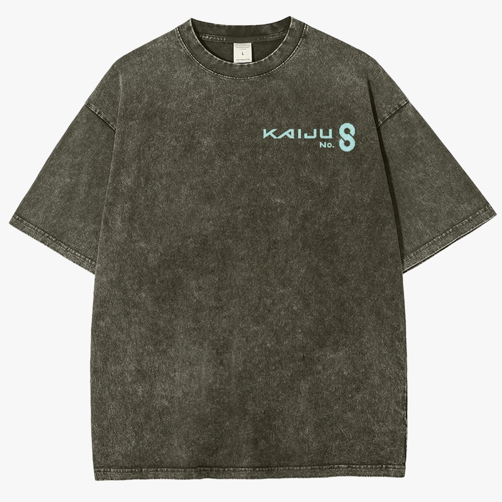 KaiJu no.8  Unisex Fit Washed T-Shirt