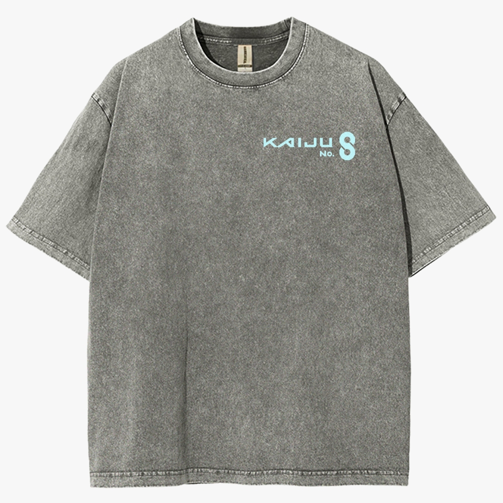 KaiJu no.8  Unisex Fit Washed T-Shirt