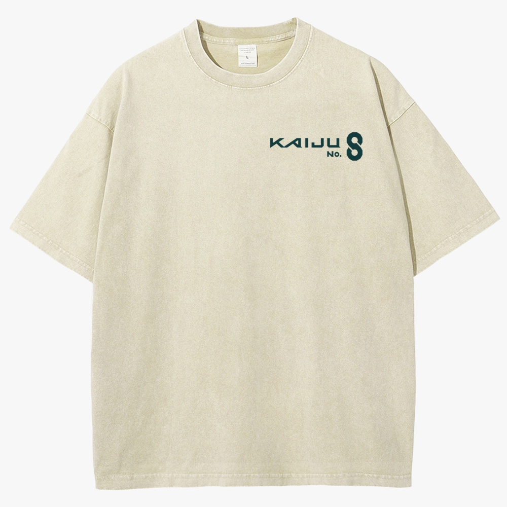 KaiJu no.8  Unisex Fit Washed T-Shirt