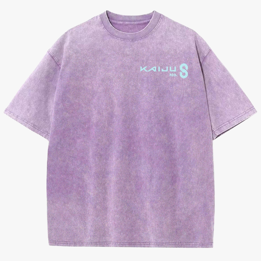 KaiJu no.8  Unisex Fit Washed T-Shirt
