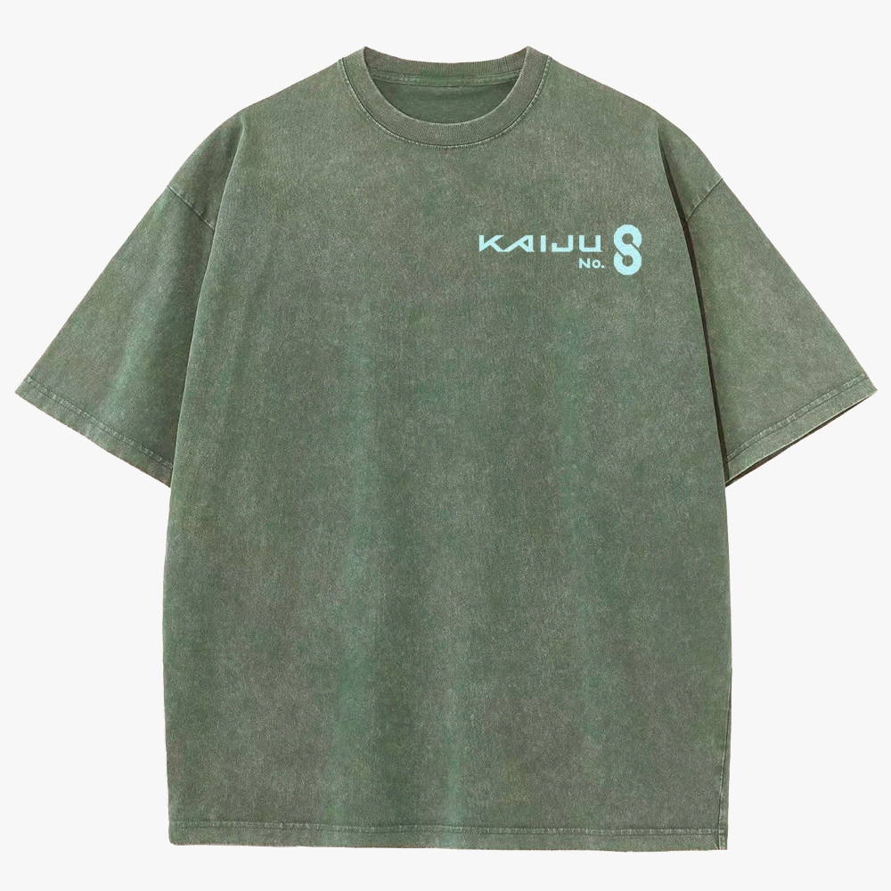 KaiJu no.8  Unisex Fit Washed T-Shirt