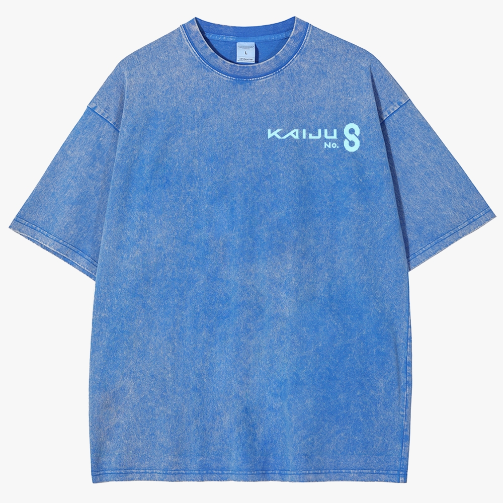 KaiJu no.8  Unisex Fit Washed T-Shirt
