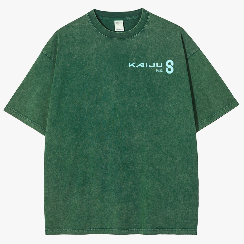 KaiJu no.8  Unisex Fit Washed T-Shirt