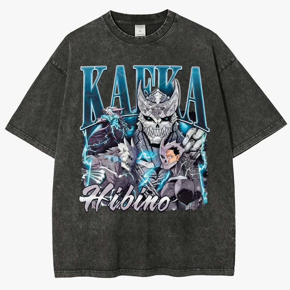 KaiJu no.8  Unisex Fit Washed T-Shirt