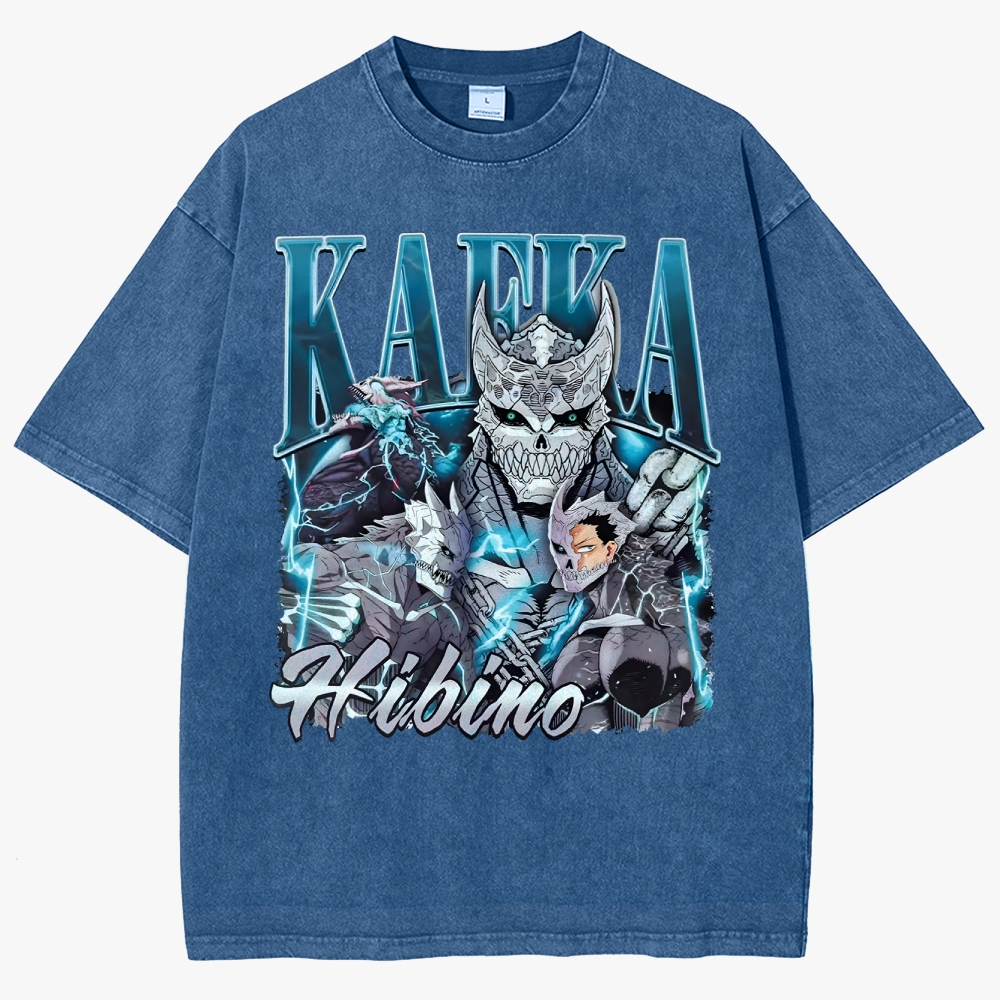 KaiJu no.8  Unisex Fit Washed T-Shirt