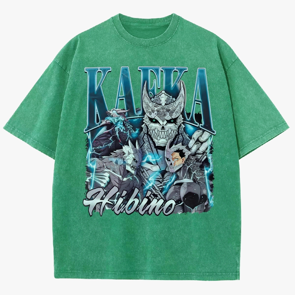 KaiJu no.8  Unisex Fit Washed T-Shirt