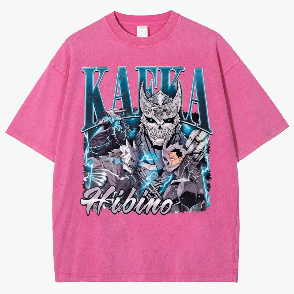 KaiJu no.8  Unisex Fit Washed T-Shirt