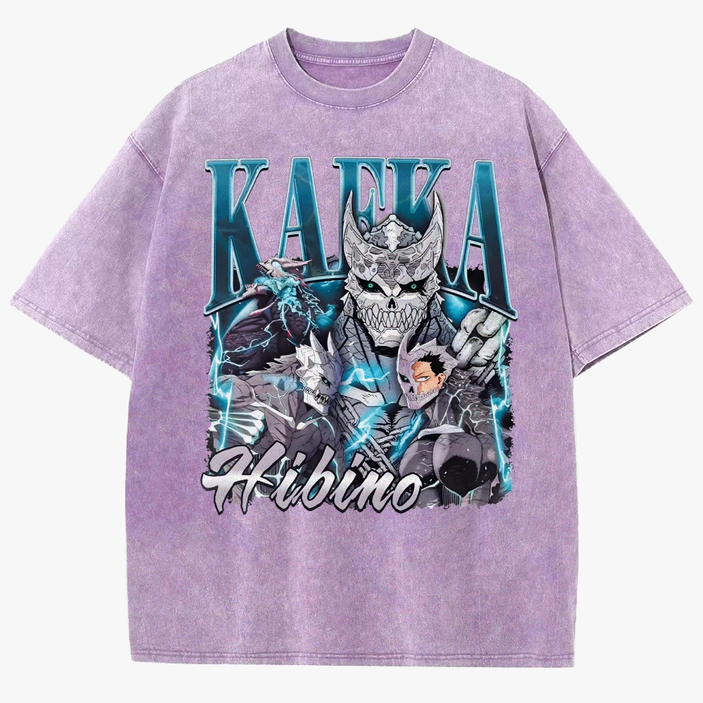 KaiJu no.8  Unisex Fit Washed T-Shirt