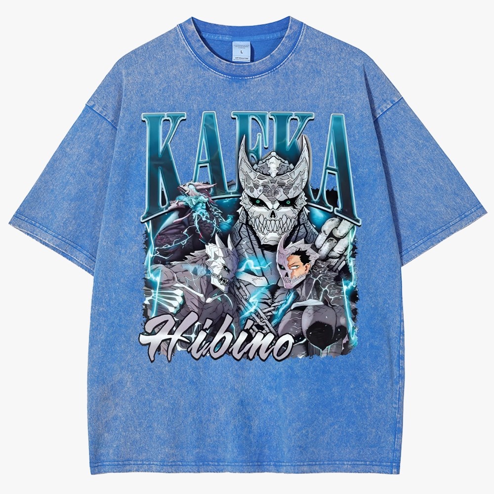 KaiJu no.8  Unisex Fit Washed T-Shirt