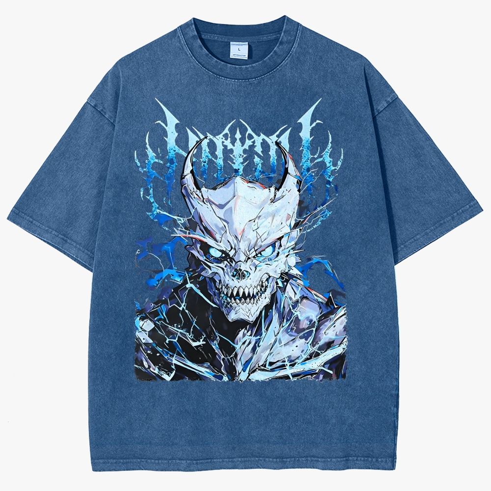 KaiJu no.8 Unisex Fit Washed T-Shirt