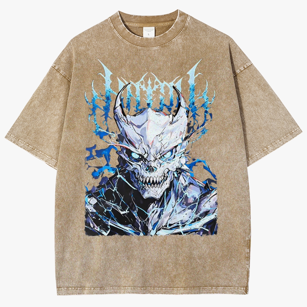 KaiJu no.8 Unisex Fit Washed T-Shirt